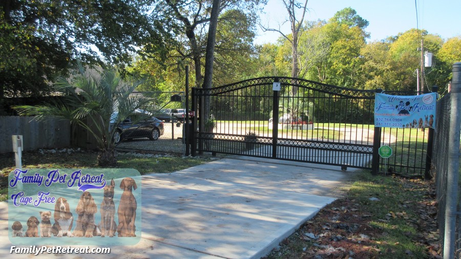 Gated Secure Environment - Family Pet Retreat