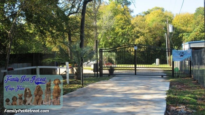 Gated Secure Environment - Family Pet Retreat